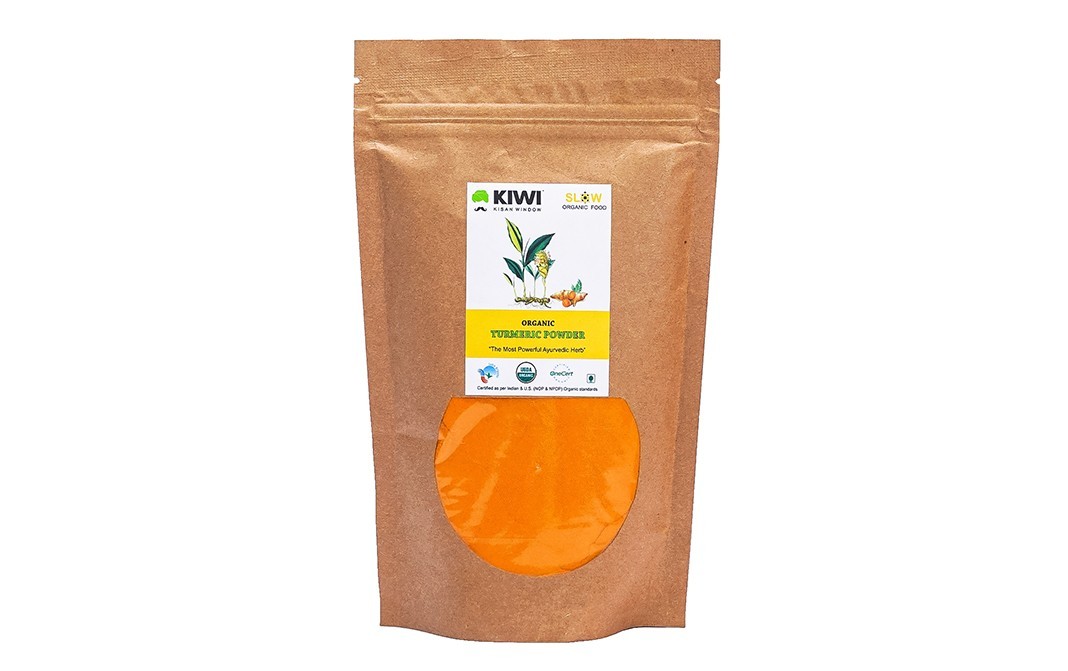 Kiwi Kisan Window Organic Turmeric Powder    Pack  250 grams